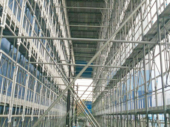 ステージ足場工事(東京都23区内の公共工事)